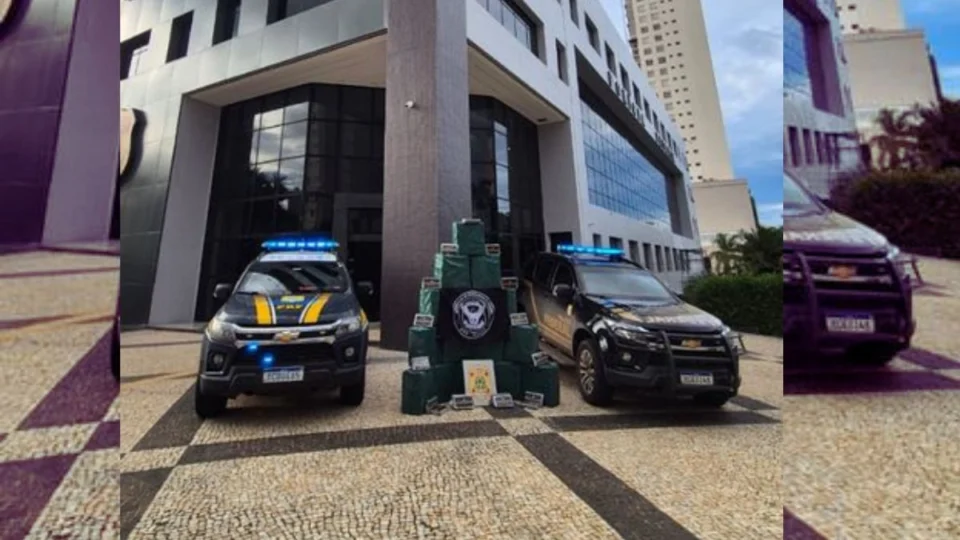 Ação conjunta no Tocantins e em Goiás intercepta mais de uma tonelada de droga