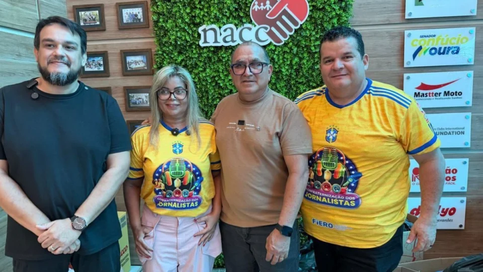 Confraternização dos Jornalistas arrecada mais de 1,5 tonelada de alimentos em Porto Velho