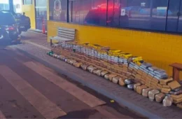 PRF apreende mais de meia tonelada de drogas escondidas em carga na BR-364, em Vilhena