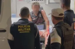 VÍDEO: Idoso é preso por embriaguez após acidente entre carro e moto em Porto Velho