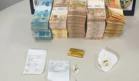 Homem é preso em flagrante com grande quantia em dinheiro e ouro em Porto Velho