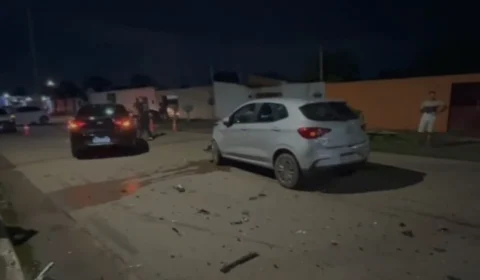 VÍDEO: Colisão entre carros deixa mãe e filha feridas e motorista preso por embriaguez em Porto Velho