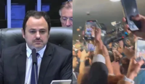 Hugo Motta expulsa imprensa e aciona polícia para tirar Glauber Braga da Presidência da Câmara