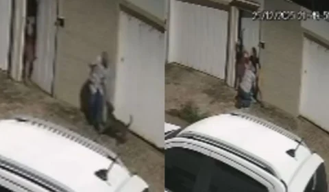 VÍDEO: Idoso de 82 anos fica gravemente ferido após ataque de pitbull