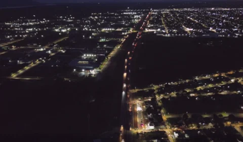 Trecho da BR-174 ganha nova iluminação e reforça segurança urbana