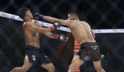 Coari Fight Night estreia com ginásio lotado e grandes combates de MMA; confira
