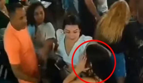 VÍDEO: passista de escola de samba é agredida com soco no rosto em bar de Manaus