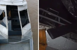 VÍDEO: Colisão entre lanchas no rio deixa feridos no interior do Amazonas