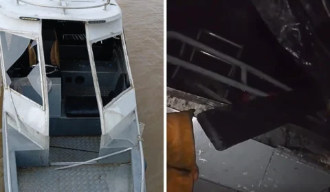 VÍDEO: Colisão entre lanchas no rio deixa feridos no interior do Amazonas