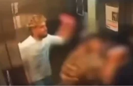 VÍDEO: Turista americano é investigado por desfigurar namorada em elevador com mais de 10 socos