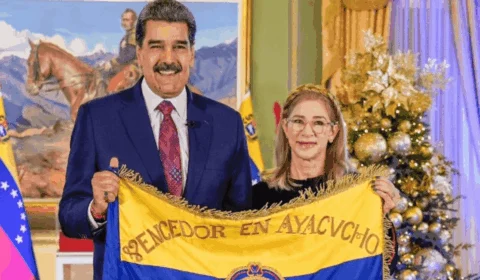 Maduro e esposa passam por primeira audiência em tribunal de Nova York nesta segunda-feira (5)