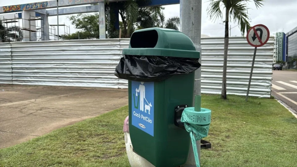 VÍDEO: Porto Velho inicia instalação de lixeiras para pets em parques e áreas públicas