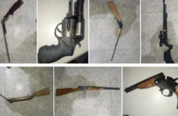 Polícia Militar apreende armas irregulares em residência rural de Ariquemes