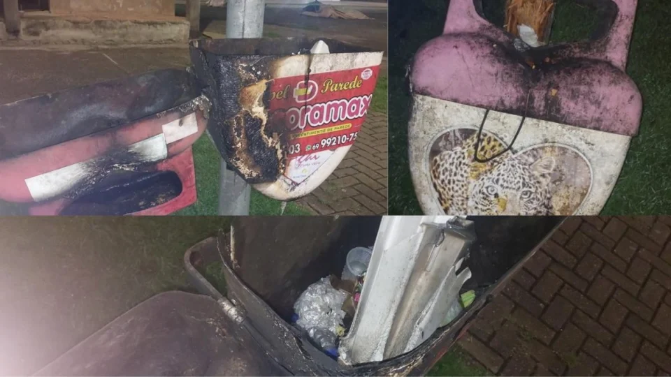 Homem é preso após incendiar lixeiras no Espaço Alternativo em Porto Velho