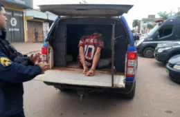 VÍDEO: Homem é detido após retornar ao local de furto em loja do bairro Tiradentes em Porto Velho