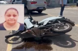 VÍDEO: Mulher morre no hospital João Paulo II após grave acidente de moto no bairro Liberdade