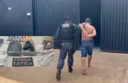 VÍDEO: “Zeca do CV” é preso pela Força Tática por tráfico de drogas na zona Norte de Porto Velho