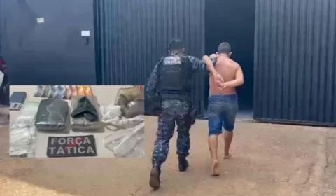 VÍDEO: “Zeca do CV” é preso pela Força Tática por tráfico de drogas na zona Norte de Porto Velho