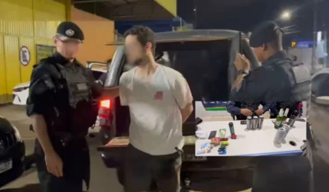 VÍDEO: Homem é preso após ser flagrado furtando em supermercado na zona Leste de Porto Velho
