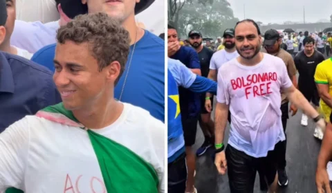Aliados de Nikolas acusam Carlos Bolsonaro de manipular vídeo de caminhada; confira