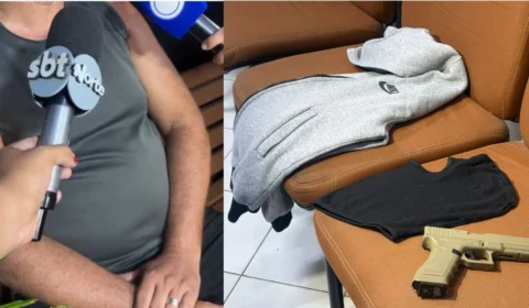 Motorista de aplicativo pula de carro para escapar de assalto após momento de terror em Rio Branco