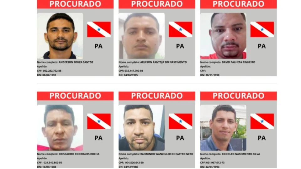Criminosos ligados a facções no Pará entram em lista nacional de alta periculosidade; VEJA