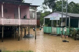 Nível do Rio Acre em alerta leva à remoção de famílias em áreas de risco na capital