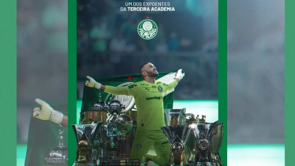 Do Acre ao topo: Weverton se despede do Palmeiras como um dos maiores da história