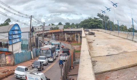 Elevado da AABB em Rio Branco entra na fase final e inauguração é prevista para março