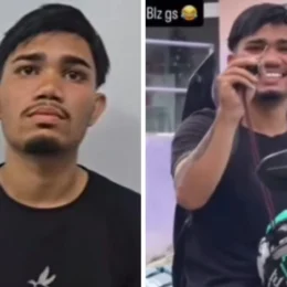 Jovem é preso após furtar chave de moto de policial em Manaus e debochar nas redes