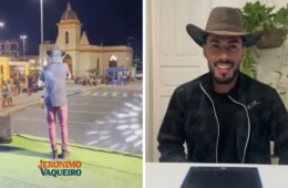 Vídeo de cantor se apresentando sem plateia gera comoção na internet e inicia reviravolta