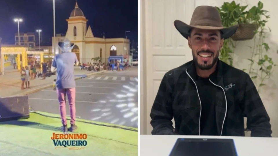 Vídeo de cantor se apresentando sem plateia gera comoção na internet e inicia reviravolta