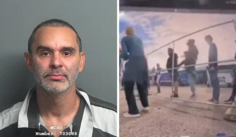 Vídeo mostra agressão que levou à detenção do ex-piloto amazonense Antonio Pizzonia