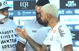 Vídeo mostra clima de tensão e ameaças durante retorno de Gabigol no Santos