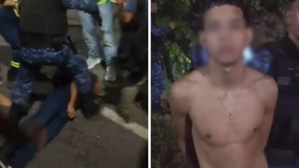 VÍDEO: suspeito é linchado após assalto a ônibus da linha 560 em Manaus